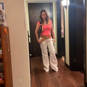 Diesel pants white size 27